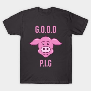 Good pig cartoon T-Shirt